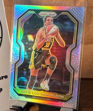 2021 WNBA Prizm Katie Lou Samuelson Silver Seattle Storm